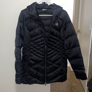 North Face down bubble jacket